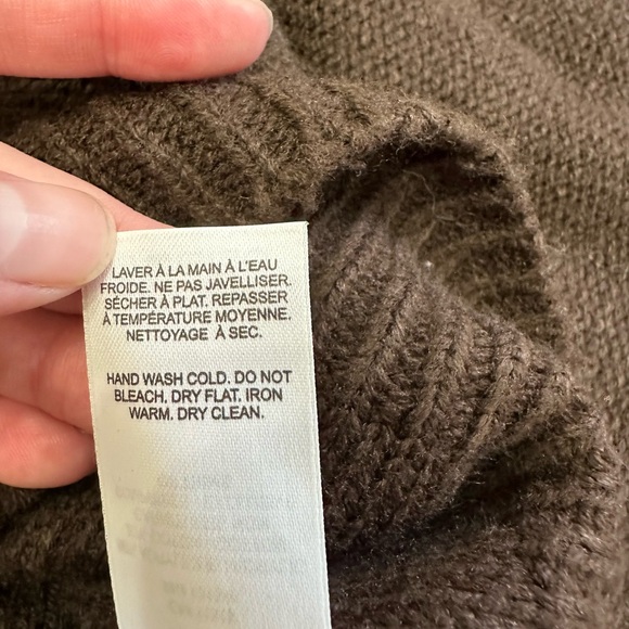 Garage Brown Cropped Jenna Cardigan S - Picture 5 of 5